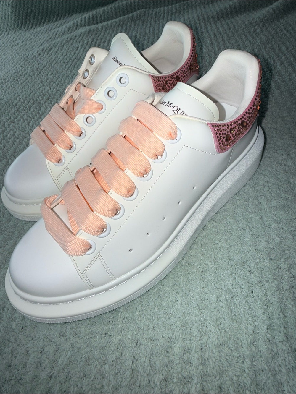 White sneakers
